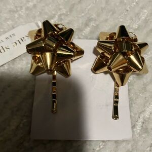 Kate Spade Gold Star Bow Accessory
